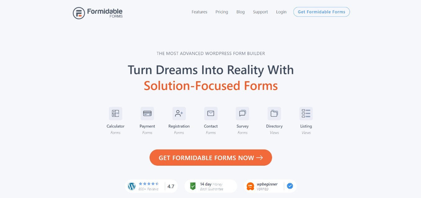 6. Formidable Forms