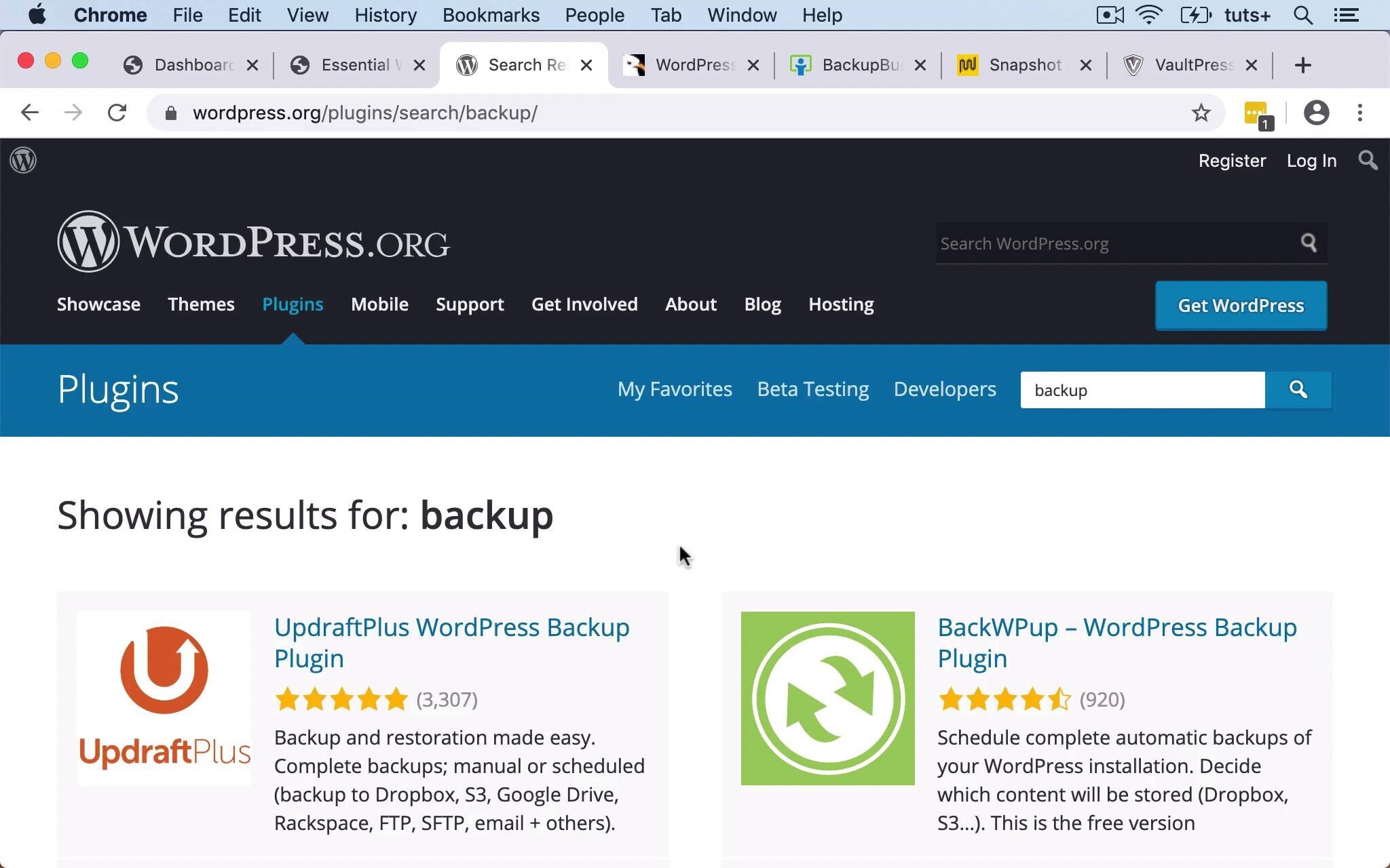 Make a backup