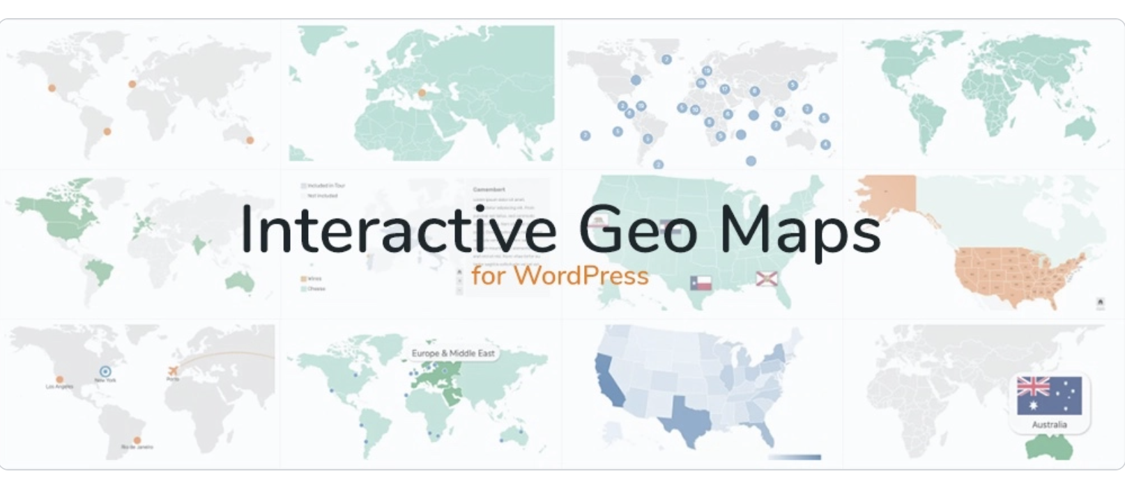 Interactive geo maps