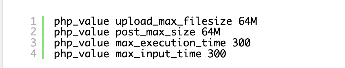 .htaccess method