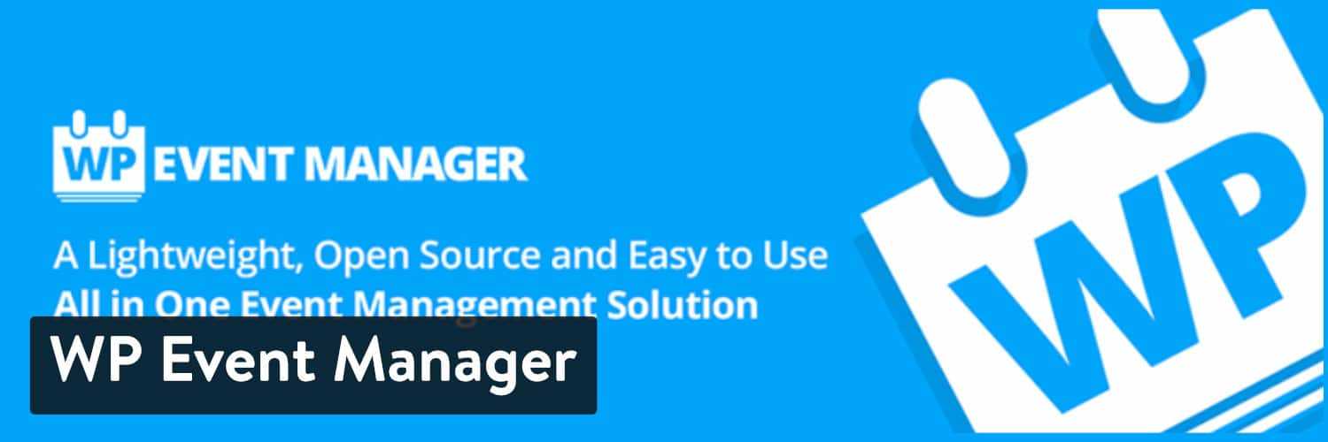 WP Event Manager