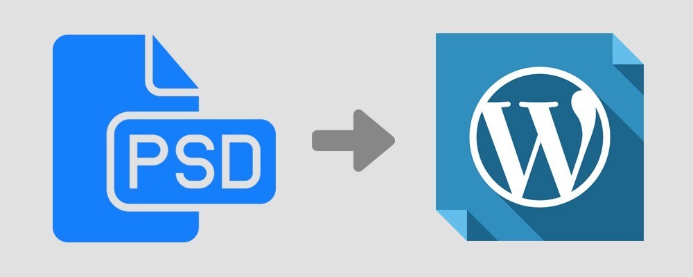 WordPress designs are initially created in PSD format by web developers