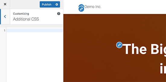 Additional CSS