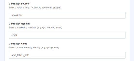 email name