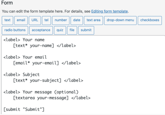 contact form 7