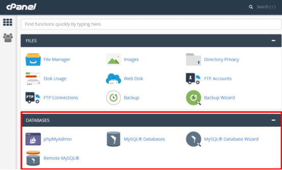 cpanel