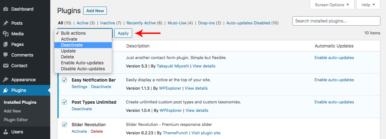 Troubleshoot plugins