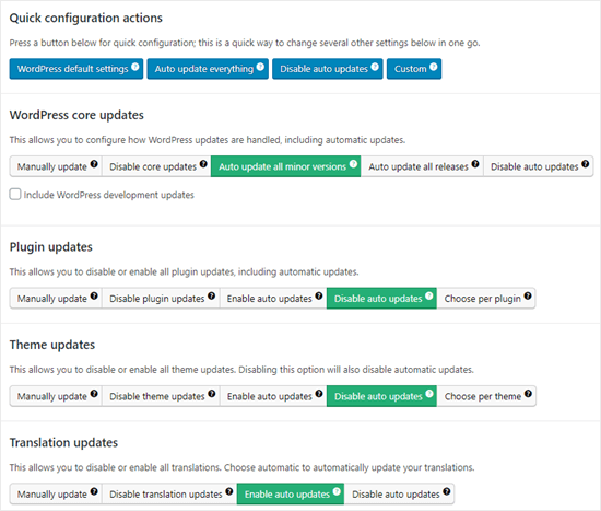 updates