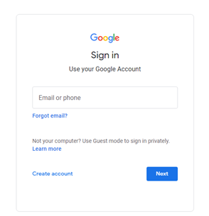 google account