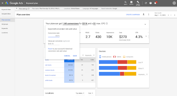 keyword planner