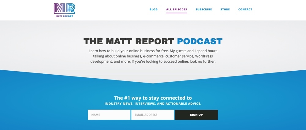 Matt Report
