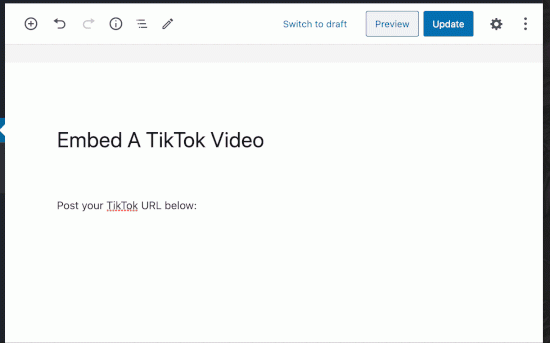 paste tiktok