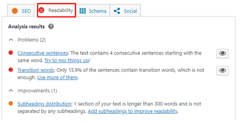 readability