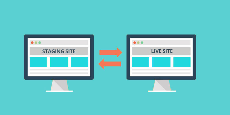 How to setup staging site (staging environment) to safely do updates?