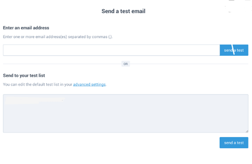 test email
