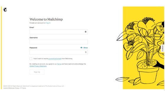 welcome mailchimp