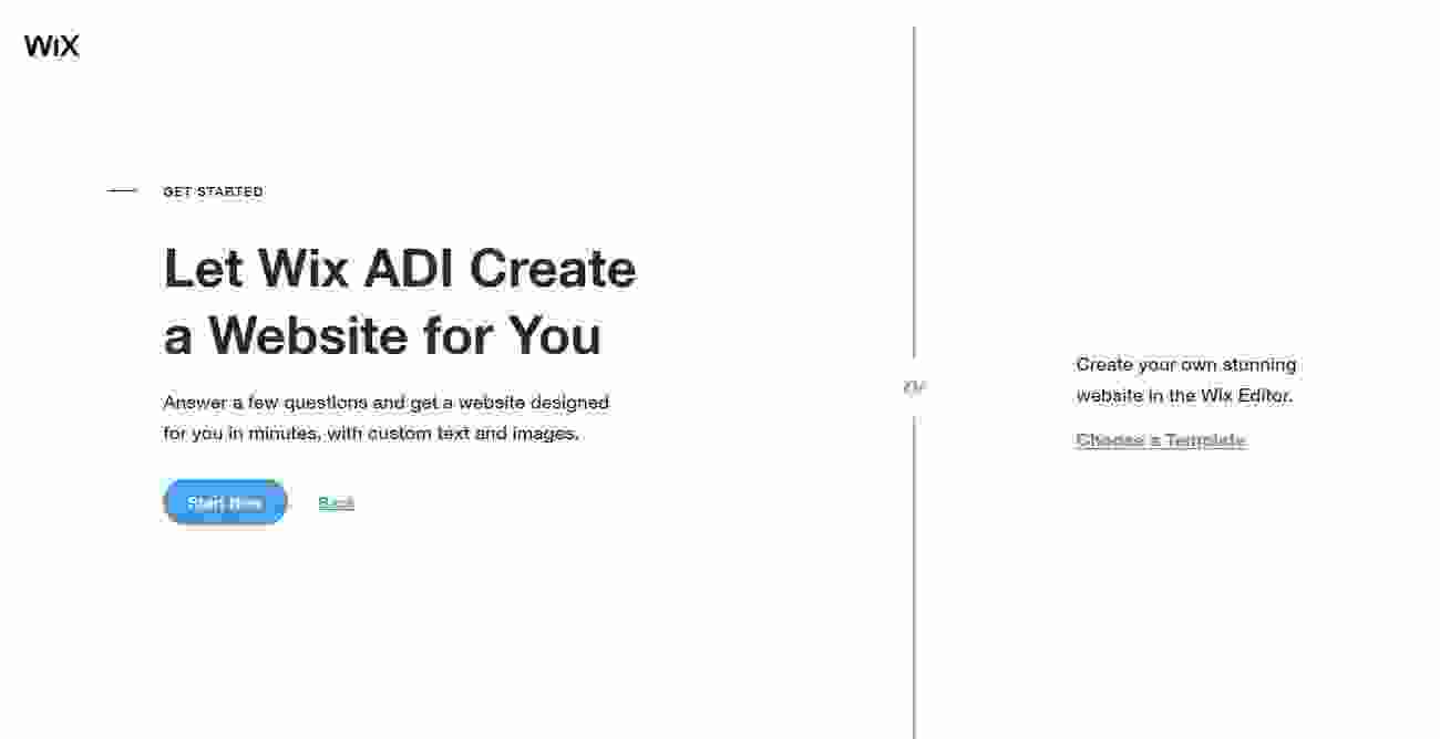 wix interface