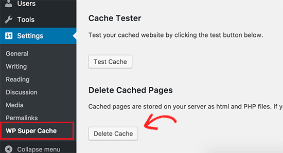 WP Super Cache