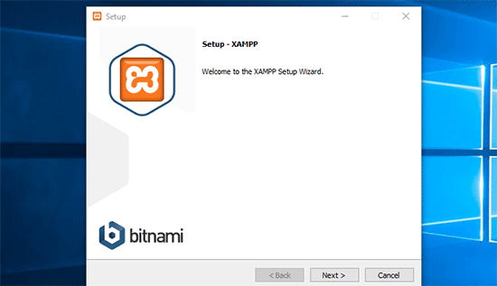 downloading XAMPP